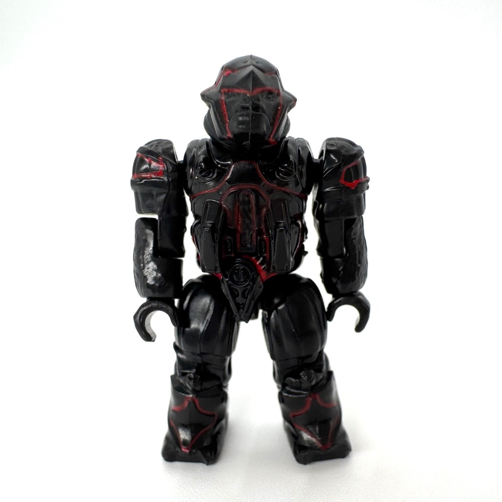 Mega Bloks Construx Halo Covenant Brute Minor Black Crimson Figure CNH06